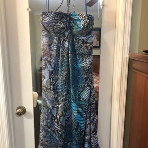 Anne Klein Strapless Maxi Dress